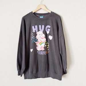NEW Care Bears Hug Yourself Today Sweatshirt
